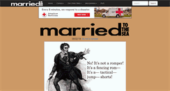 Desktop Screenshot of marriedtothesea.com